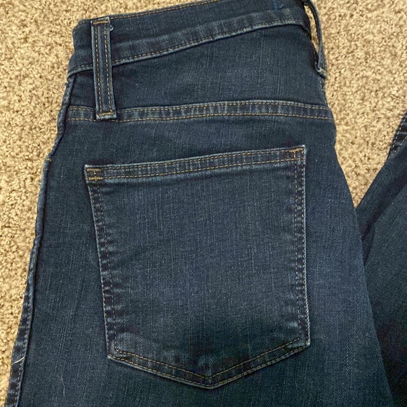 Madewell 10” High-Rise Dark Wash Skinny Jean - Picture 2 of 5